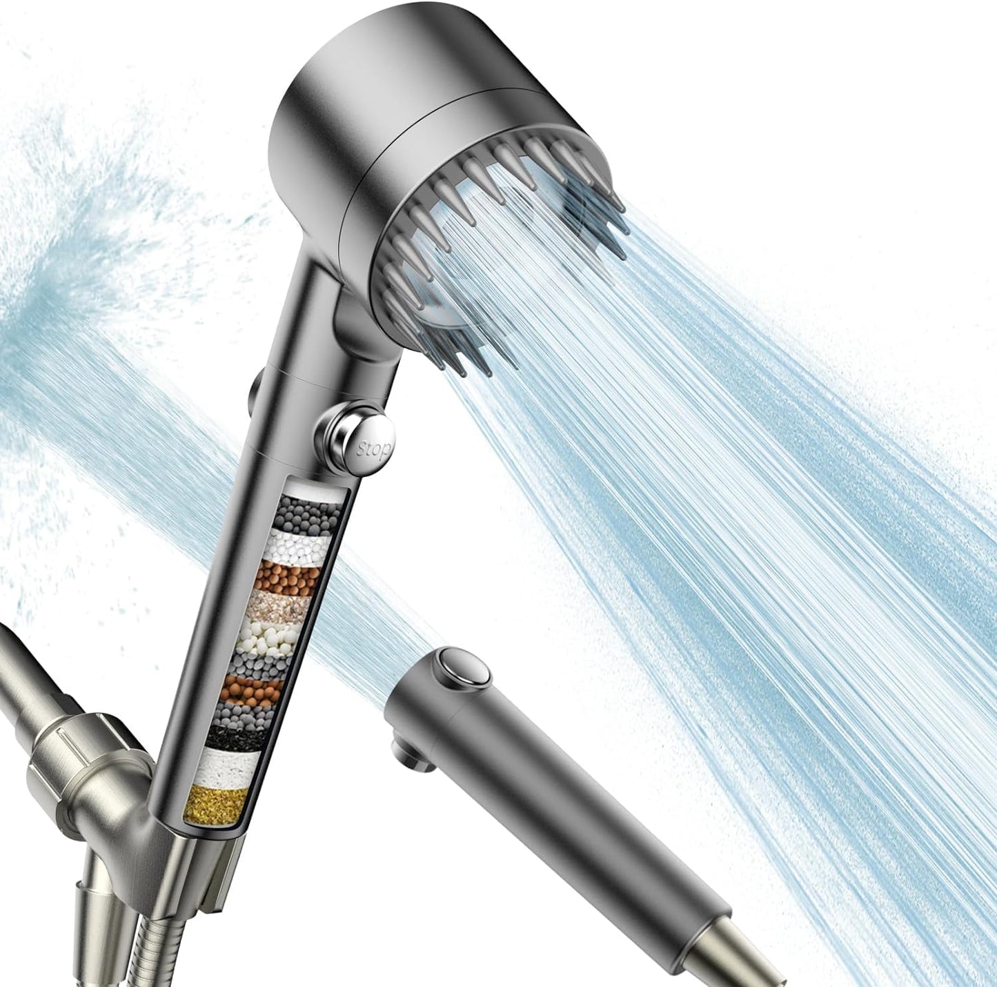 High pressure shower head