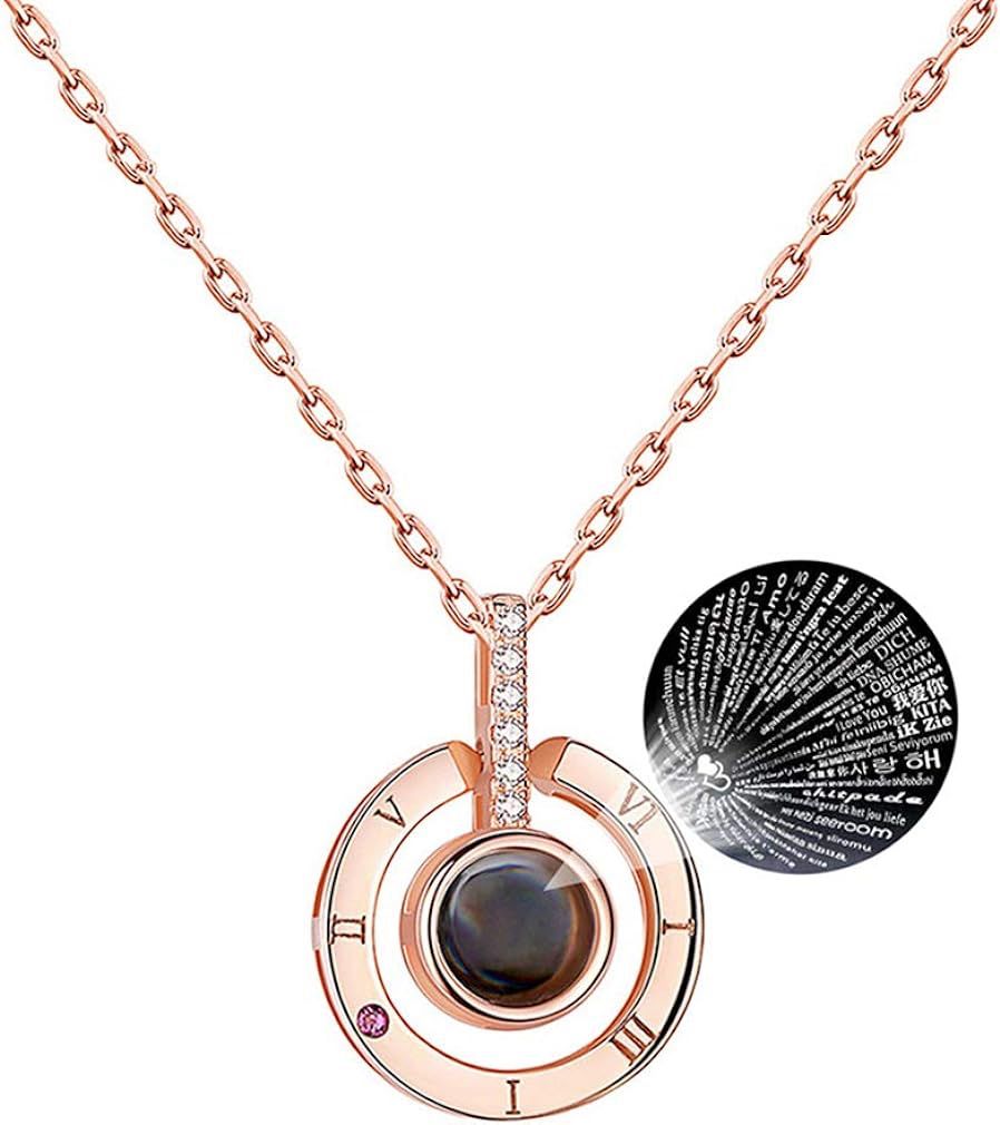 Eternal love necklace 100 languages