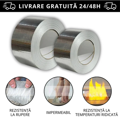 Bandă de etanșare rezistentă – Soluția rapidă pentru țevi, acoperișuri și scurgeri